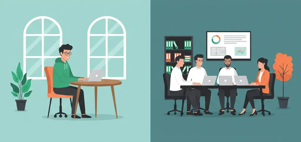 Webdesigner freelance Paris : le guide 2026 pour choisir l'expert de votre projet 2 Comparaison webdesigner Freelance Paris vs Agence