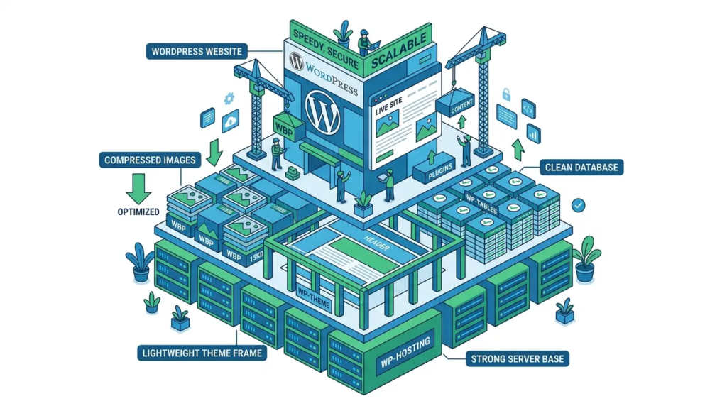 Accélérer un site WordPress : Le Guide Complet pour des Performances Optimales (avec WP Rocket) 1 les bases de l optimisation wordpress five5star