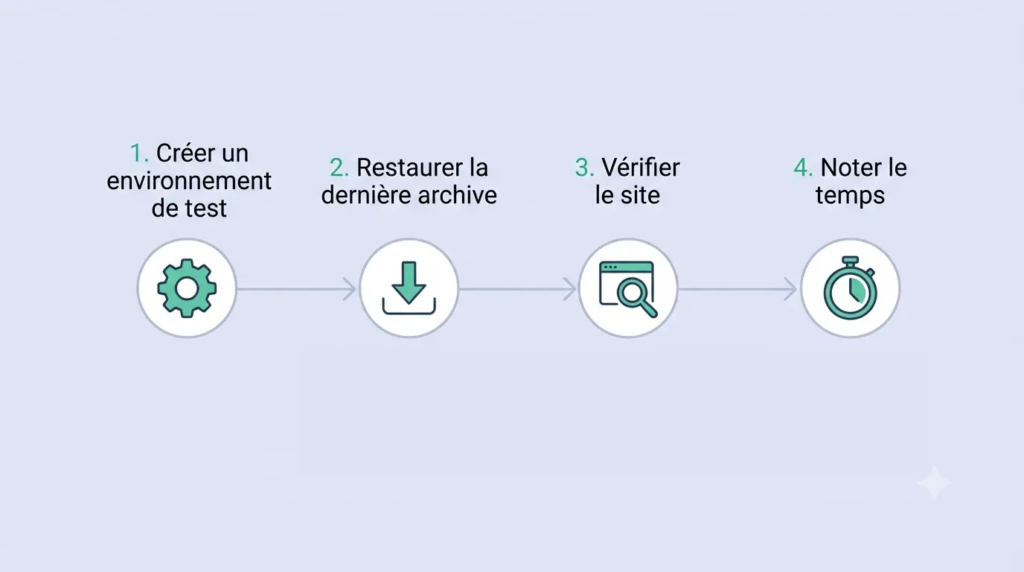 Sauvegarder son site WordPress : la méthode qui marche 2 checklist test restauration wordpress five5star